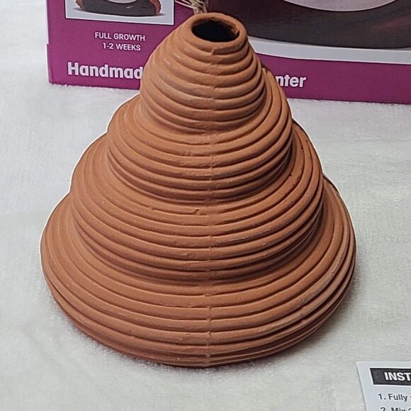 Chia Pet Emoji Poopy W/ Seed Pack Collectible Decorative Planter New Open Box - Picture 12 of 16